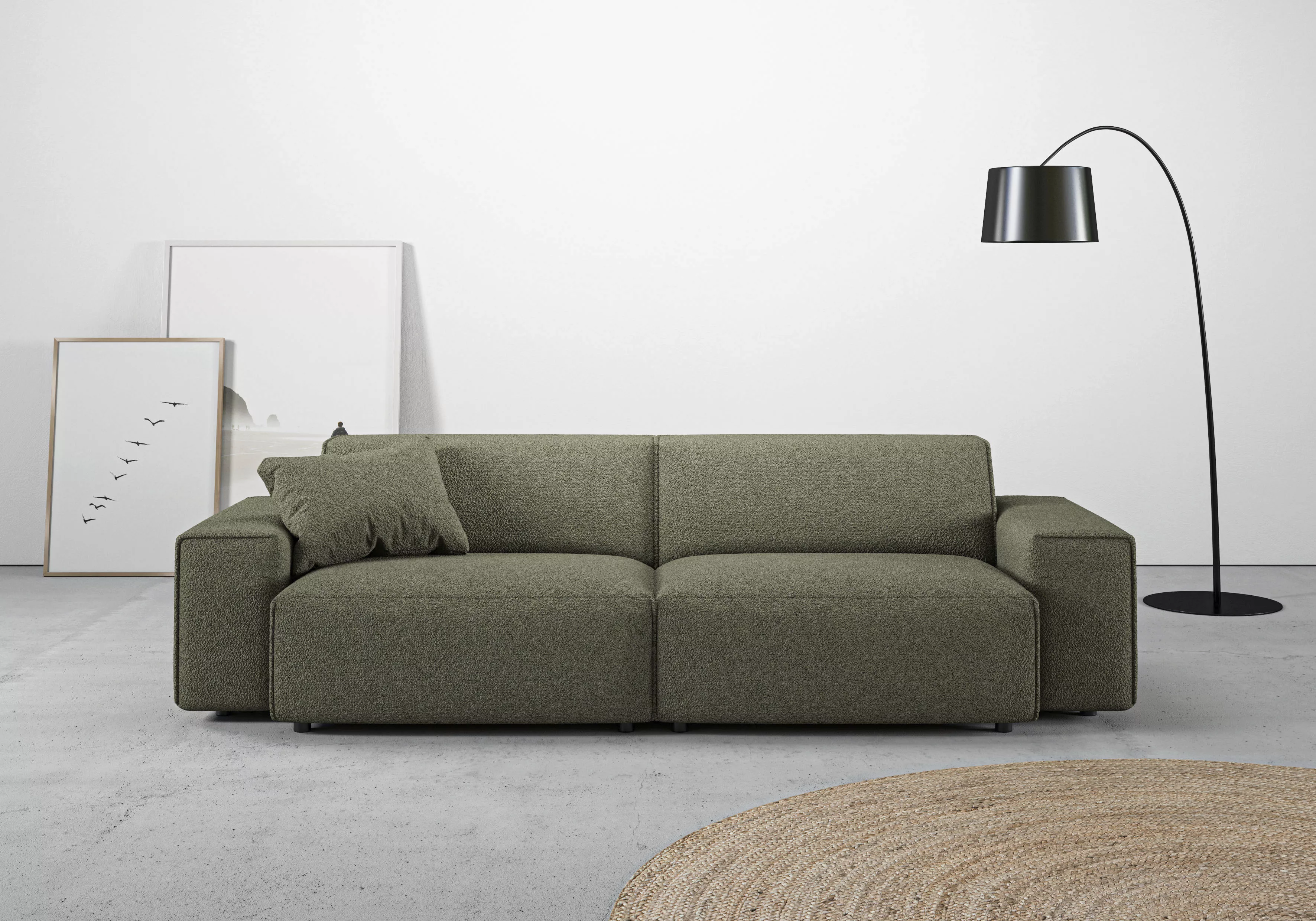 andas Big-Sofa "Glimminge auch in Breitcord, Feincord + Easy care-Bezug,", günstig online kaufen