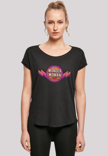 F4NT4STIC T-Shirt DC Comics Wonder Woman Rainbow Logo Print günstig online kaufen