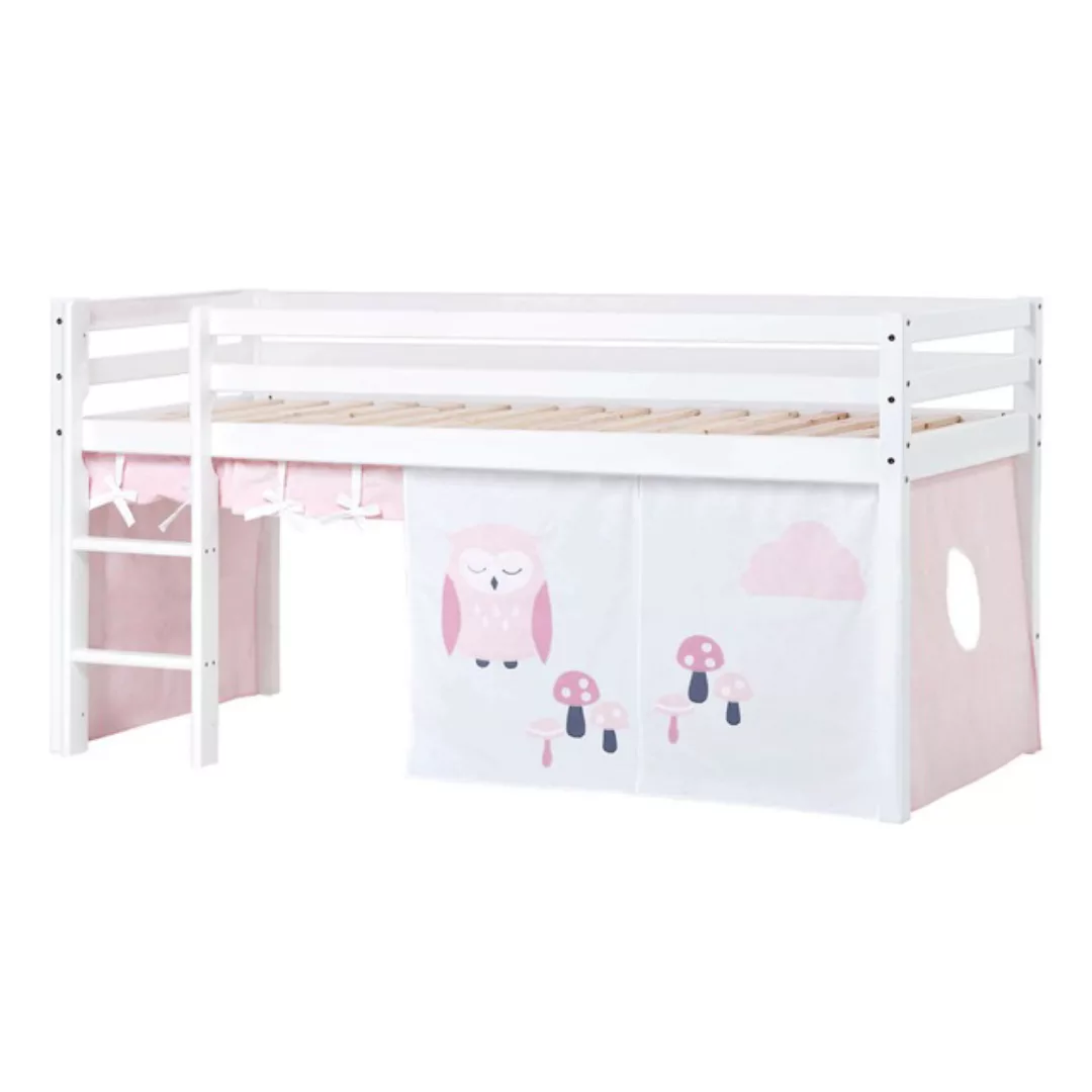 Hoppekids Hochbett »ECO Dream, Kinderbett, Spielbett, Halbhohes Bett aus Ma günstig online kaufen