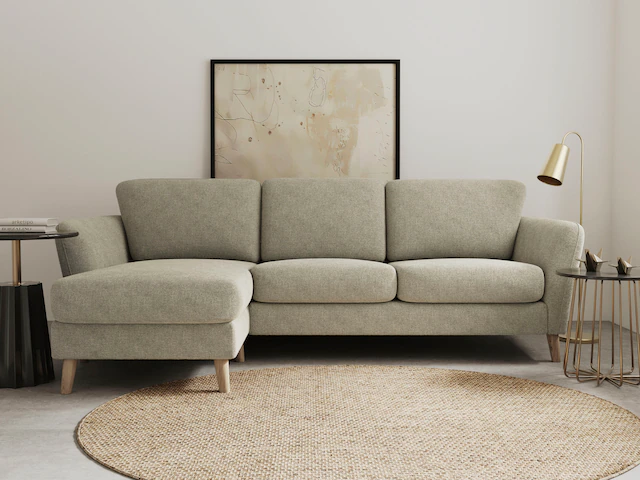 Home affaire Ecksofa »MARSEILLE (242/152cm),L-Form, Rec. rechts/links«, Mas günstig online kaufen