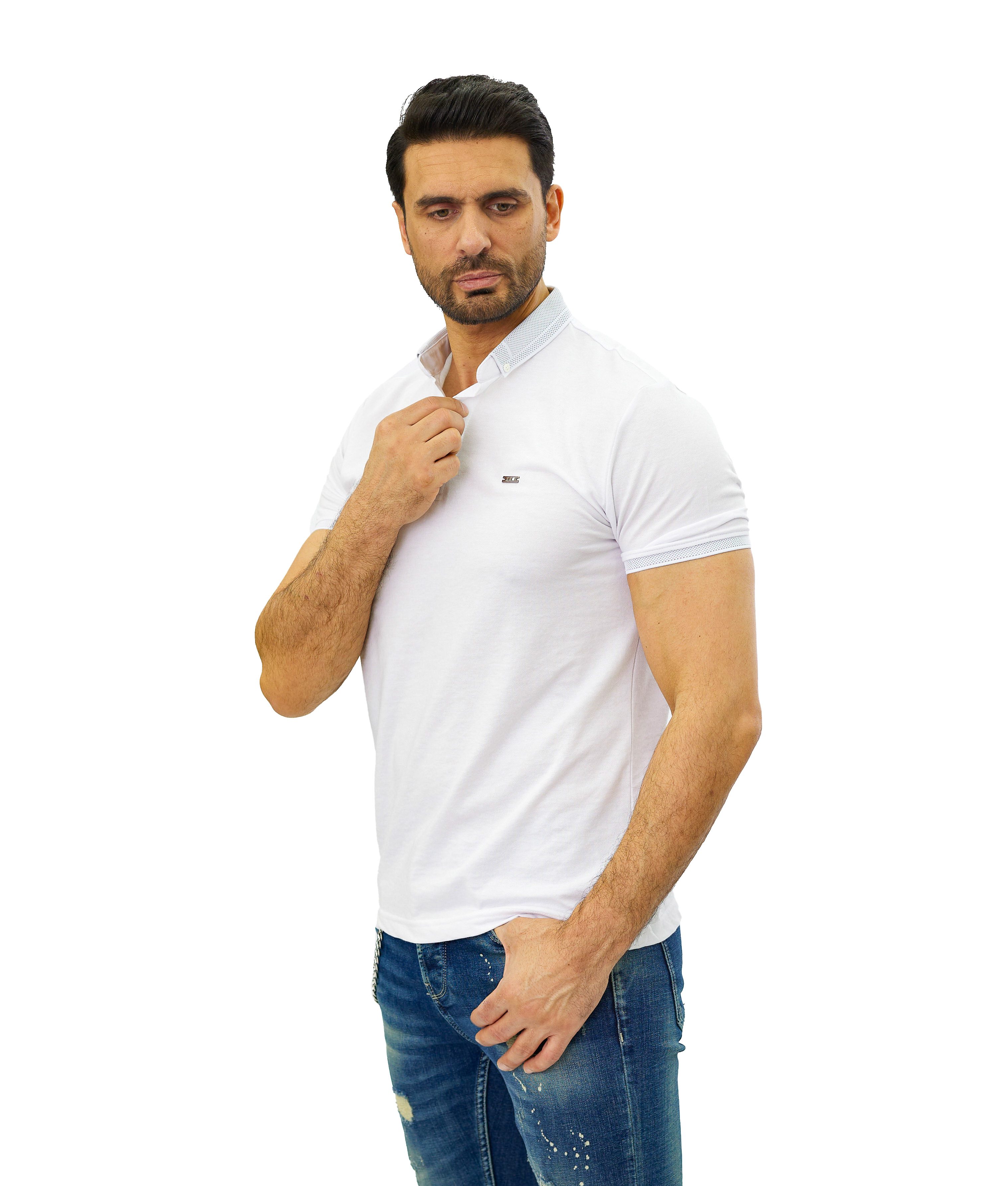 Denim Distriqt Poloshirt Sommer Poloshirt Polo-Shirt günstig online kaufen