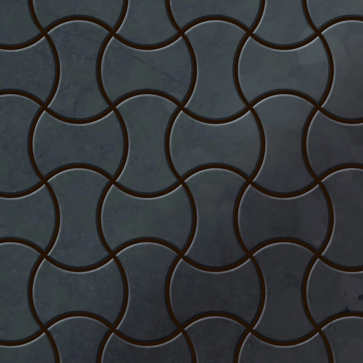 ALLOY Mosaik Fliese Massiv Metall Rohstahl Gewalzt Grau 1,6mm Stark Infinit günstig online kaufen