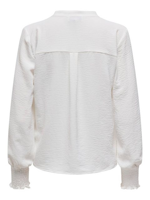 ONLY Blusenshirt "ONLMETTE V-NECK LS SMOCK TOP NOOS WVN" günstig online kaufen