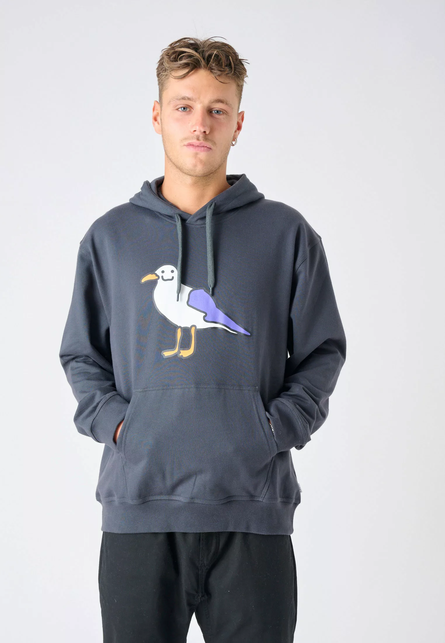 Cleptomanicx Kapuzensweatshirt "Smile Gull", mit coolem Print günstig online kaufen