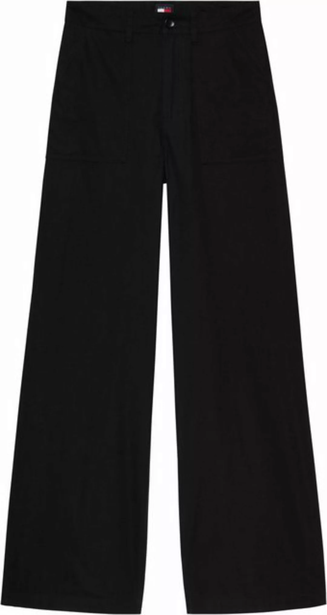 Tommy Jeans Cargohose TJW CLAIRE HR WIDE CARGO PANT mit Logopatch günstig online kaufen