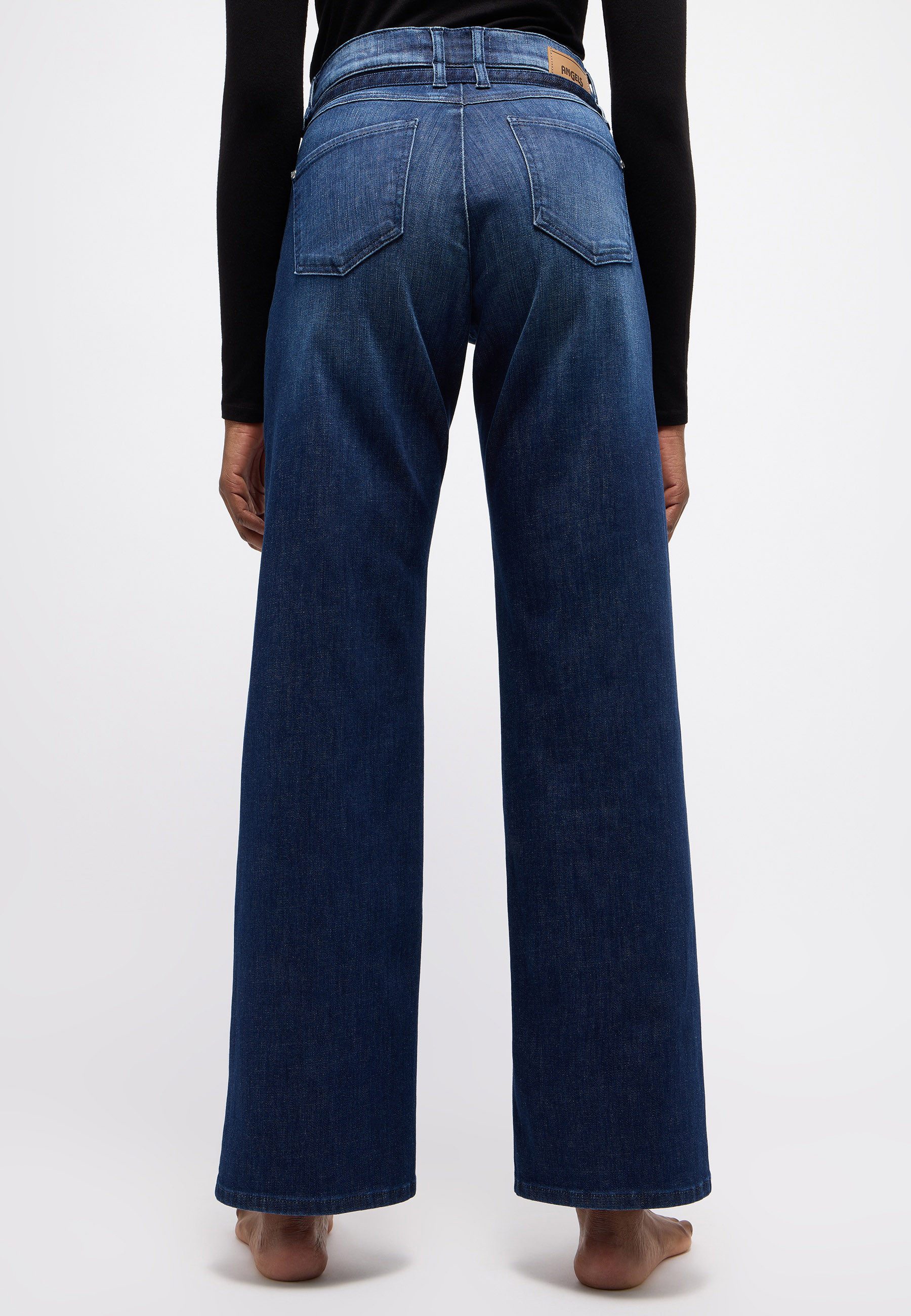 ANGELS 5-Pocket-Jeans "LIZ BELT", mit Gürtel günstig online kaufen