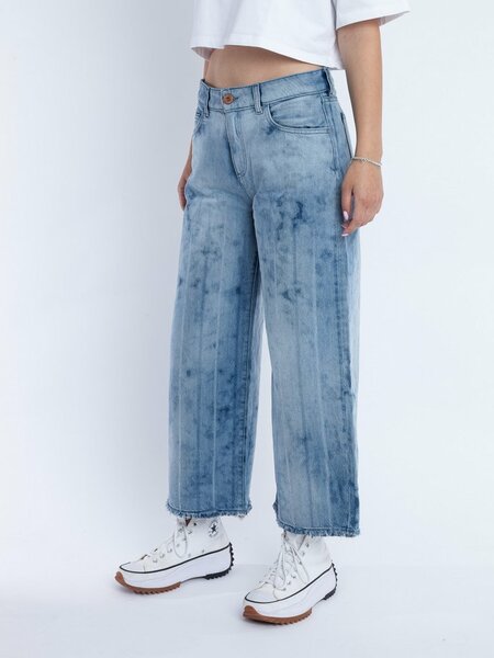 Reggae - Weite Culotte Jeans günstig online kaufen