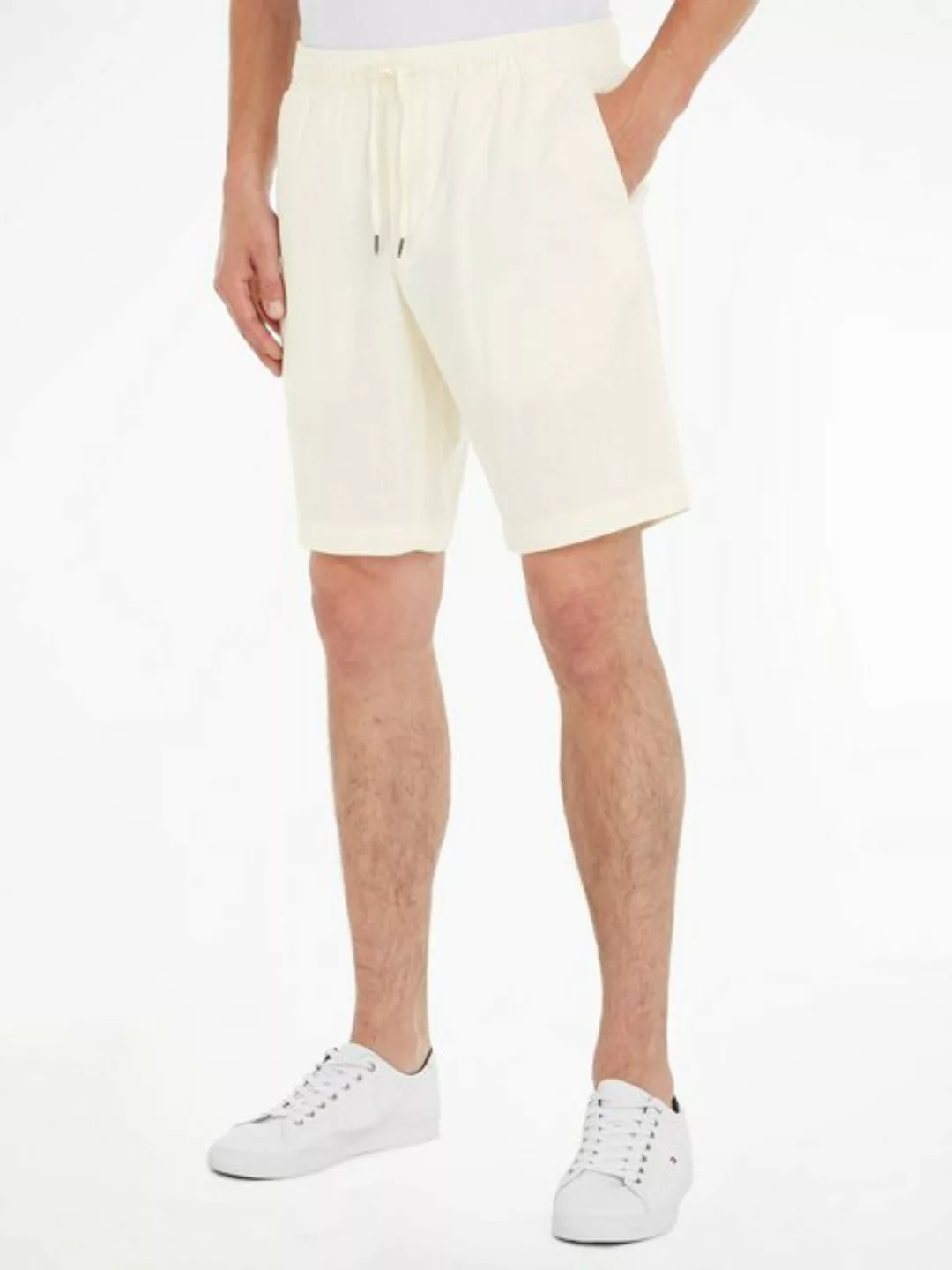 Tommy Hilfiger Shorts HARLEM PO DRWS LINEN mit elastischem Bund günstig online kaufen