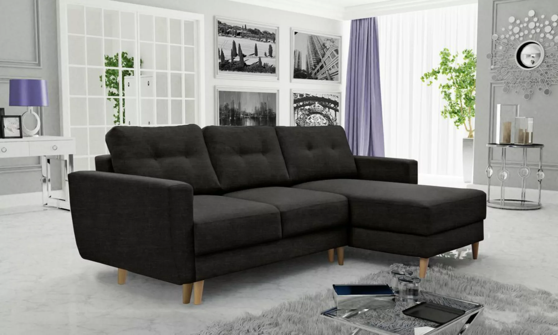 99rooms Ecksofa Frampol, L-Form, Eckcouch, stellbar günstig online kaufen