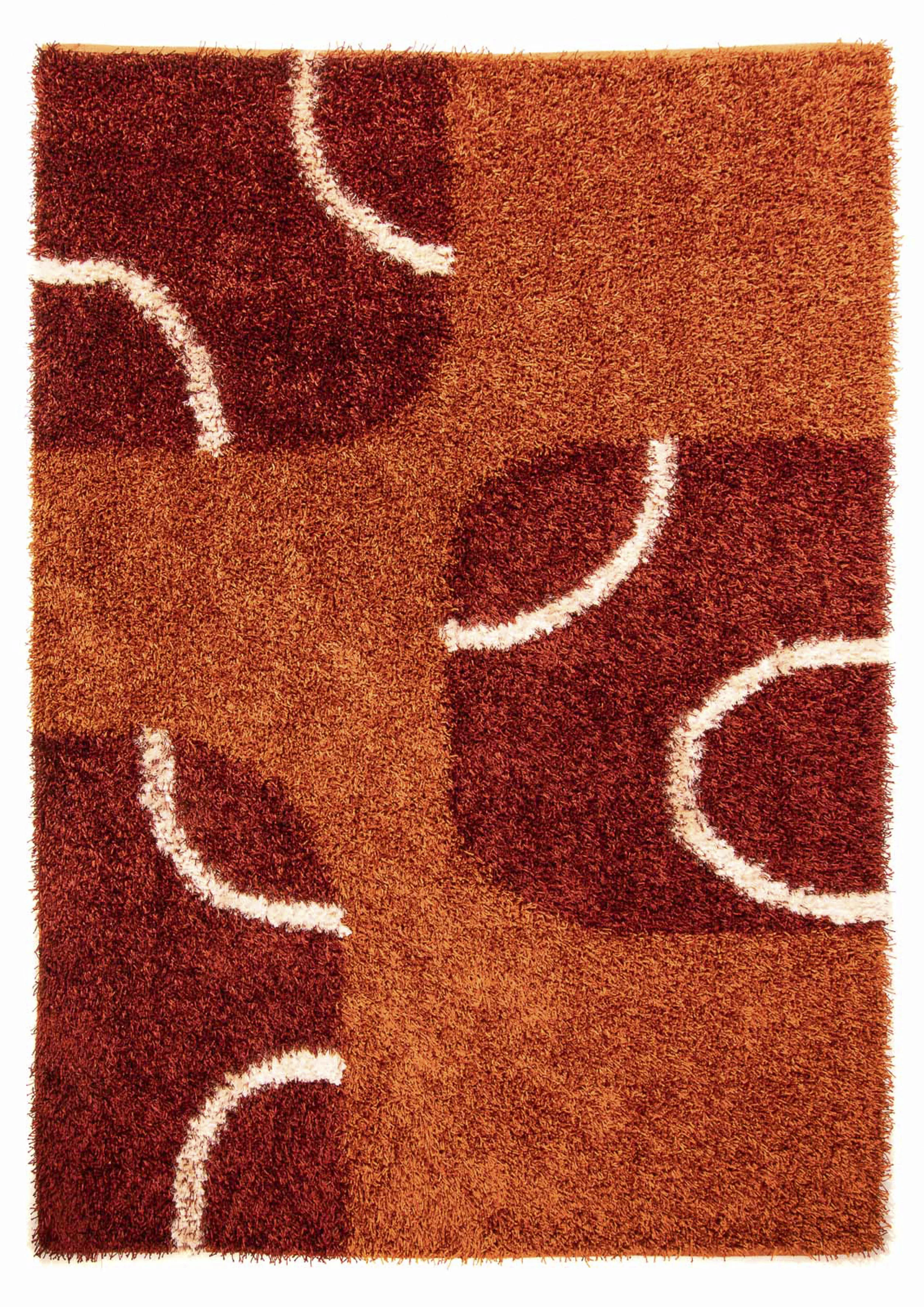 morgenland Hochflor-Teppich »Hochflor - 318 x 221 cm - braun«, rechteckig, günstig online kaufen