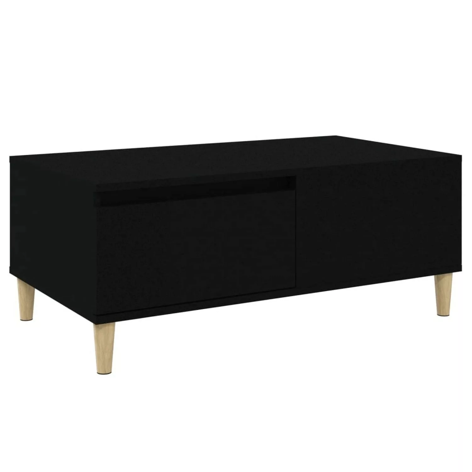 Vidaxl Couchtisch Schwarz 90x50x36,5 Cm Holzwerkstoff günstig online kaufen