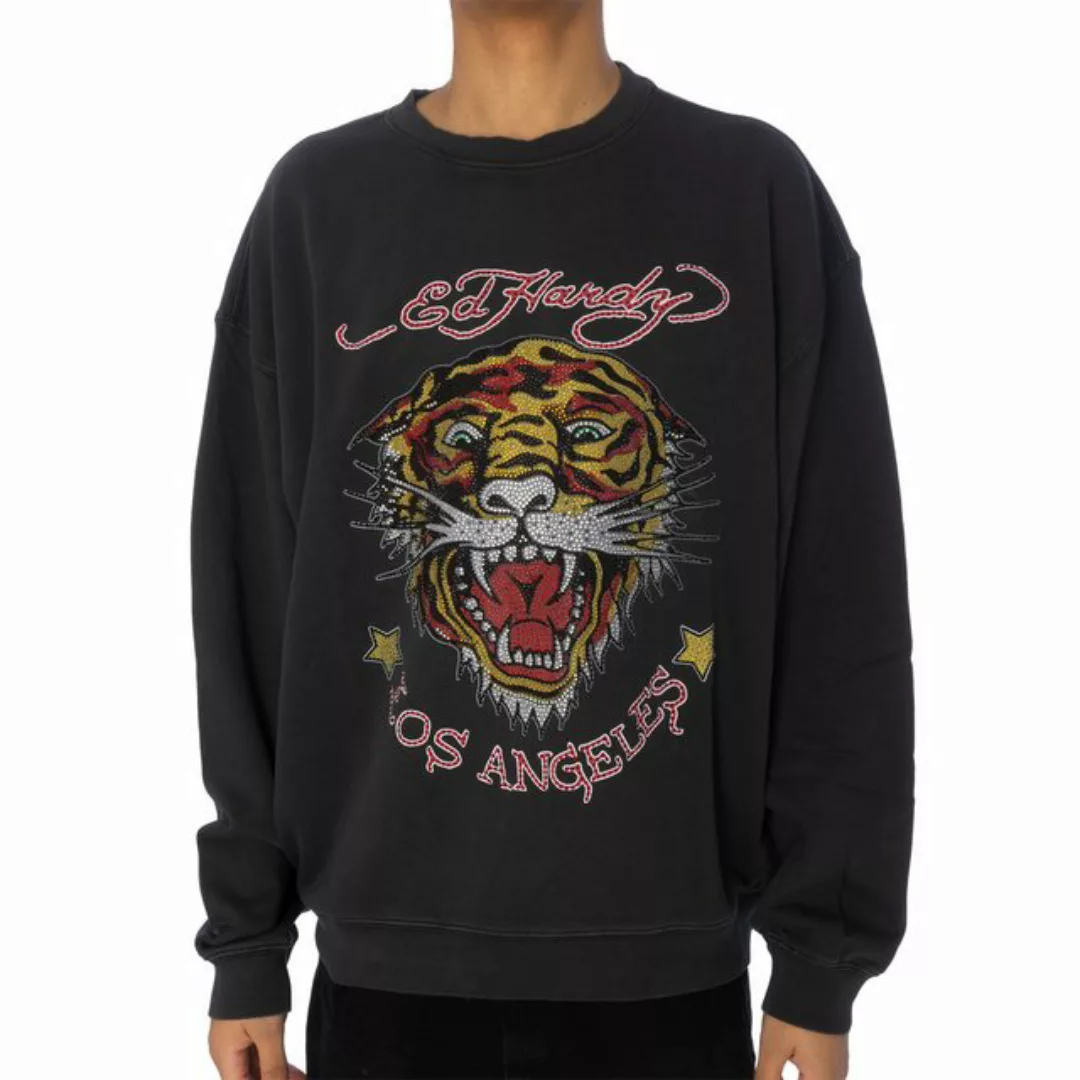 Ed Hardy Sweater Sweatpulli Ed Hardy La Tiger Vintage günstig online kaufen