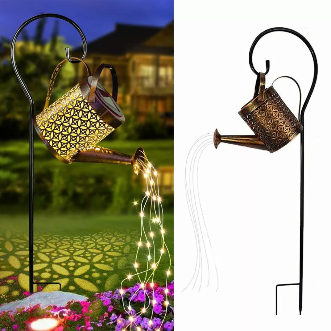 zggzerg LED Solarleuchte Solargießkannen Lampe für günstig online kaufen