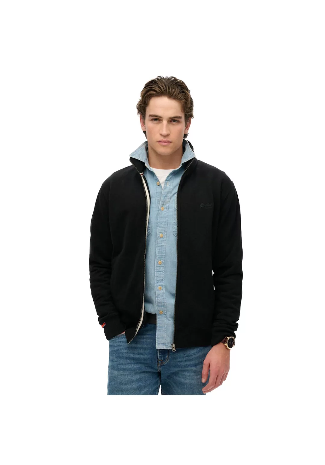 Superdry Sweatshirt "ESSENTIAL LOGO TRACK TOP" günstig online kaufen