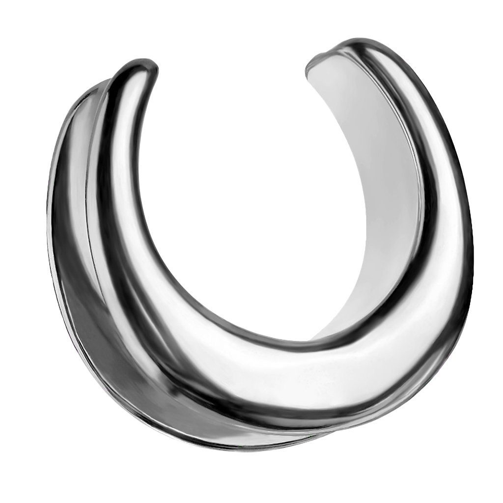 Taffstyle Plug Piercing Stretcher Halbrunder Flesh günstig online kaufen