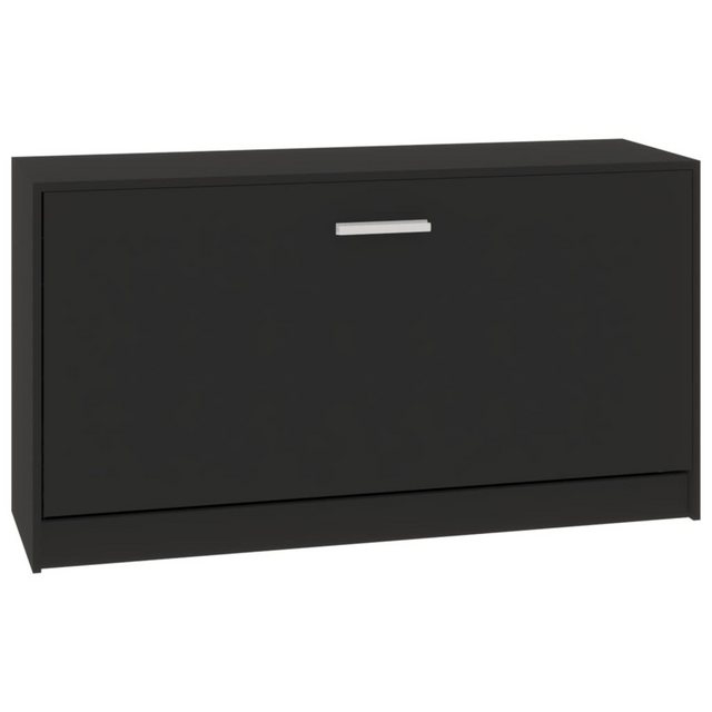 vidaXL Schuhschrank Schuhbank Schwarz 80x24x45 cm Holzwerkstoff günstig online kaufen