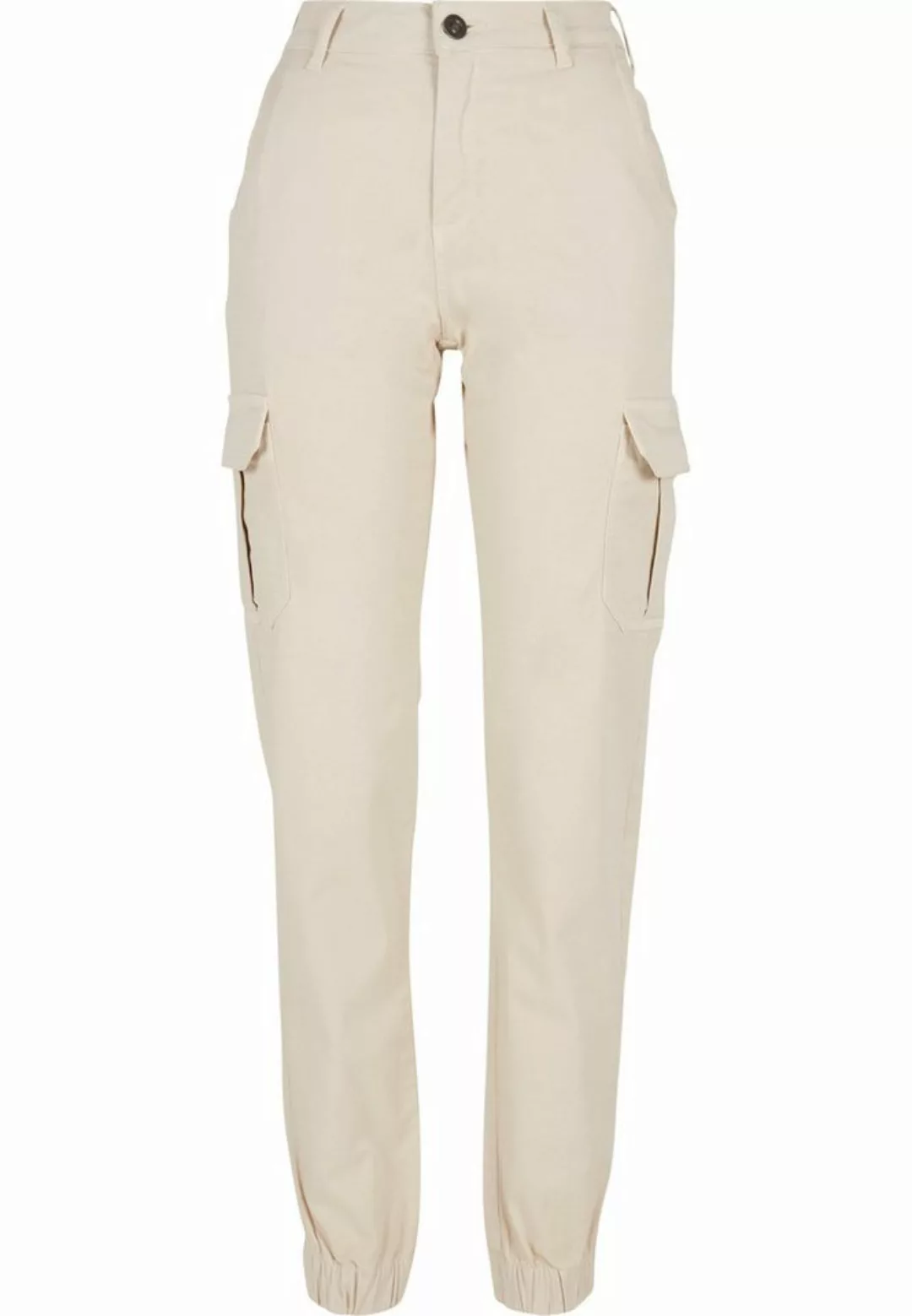 URBAN CLASSICS Cargohose "Urban Classics Damen Ladies High Waist Cargo Pant günstig online kaufen