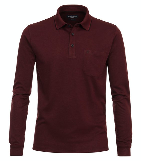 CASAMODA Langarm-Poloshirt Polo SNOS günstig online kaufen