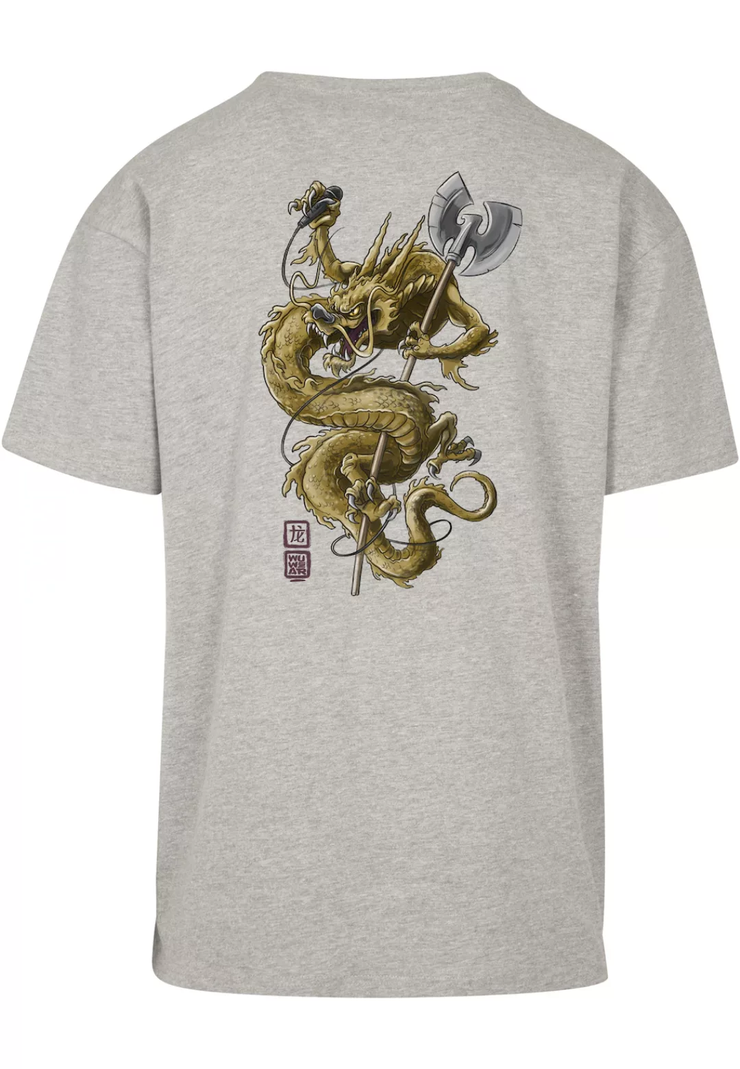 Wu Wear Kurzarmshirt "Herren Wu Wear Dragon Tee" günstig online kaufen