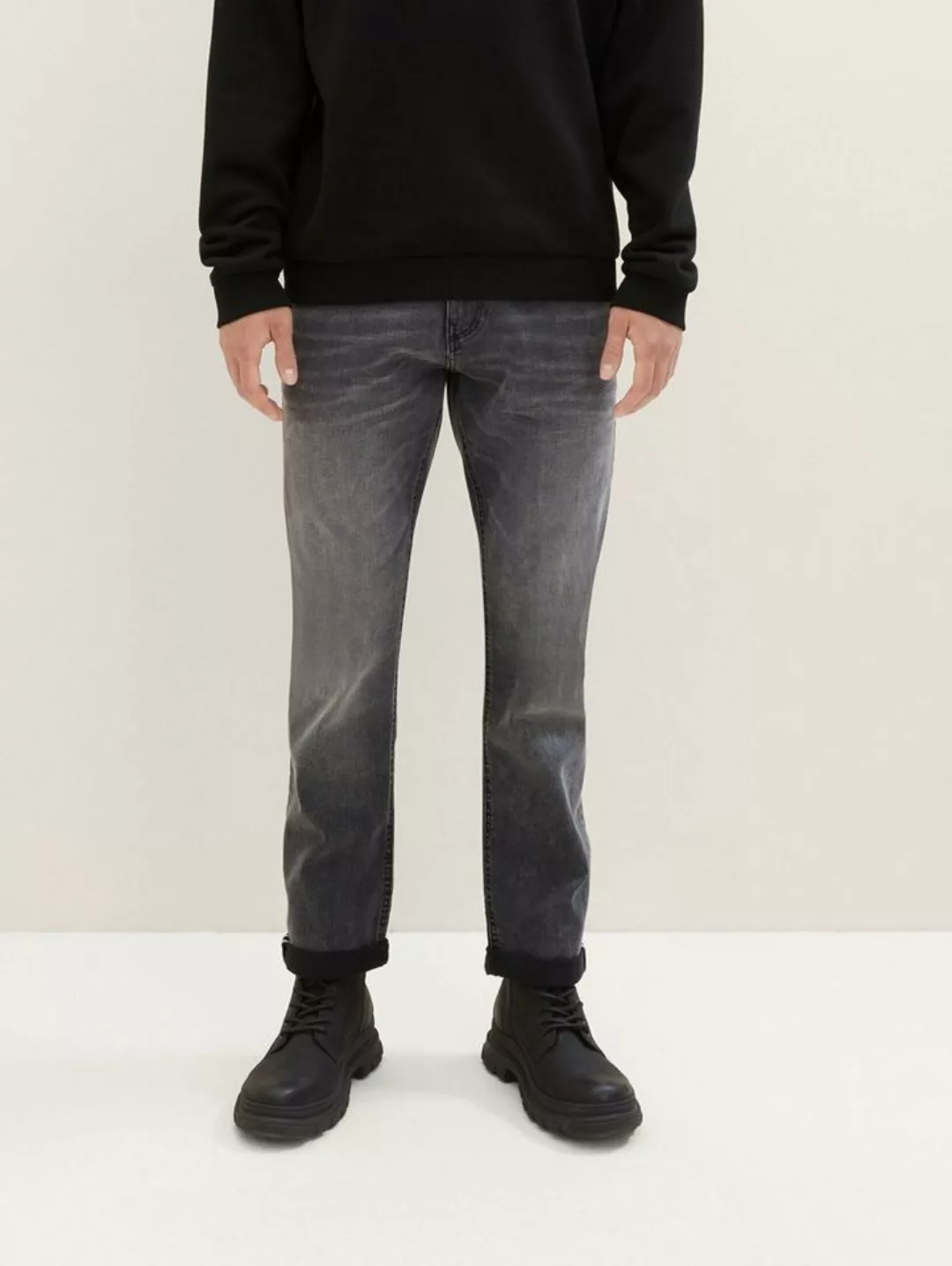 TOM TAILOR Denim Straight-Jeans Aedan Straight Jeans günstig online kaufen