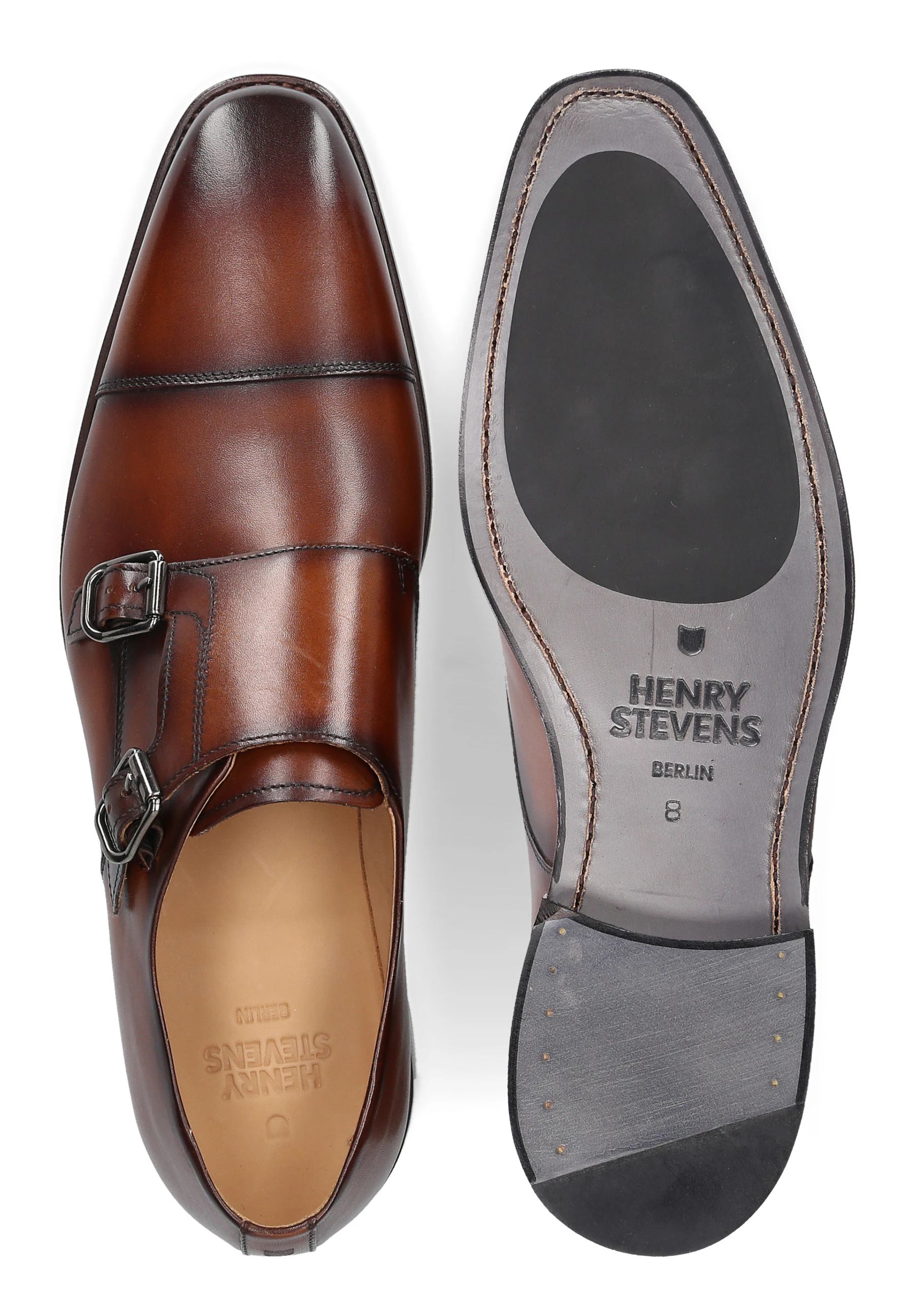 Henry Stevens Slipper "Liam CDM", Herren Halbschuh Leder handgefertigt, Anz günstig online kaufen