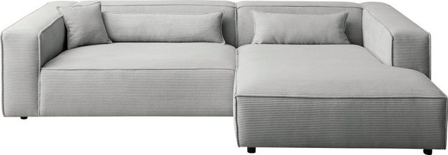 LeGer Home by Lena Gercke Ecksofa "PIARA XXL, Big-Sofa in Cord oder Leineno günstig online kaufen