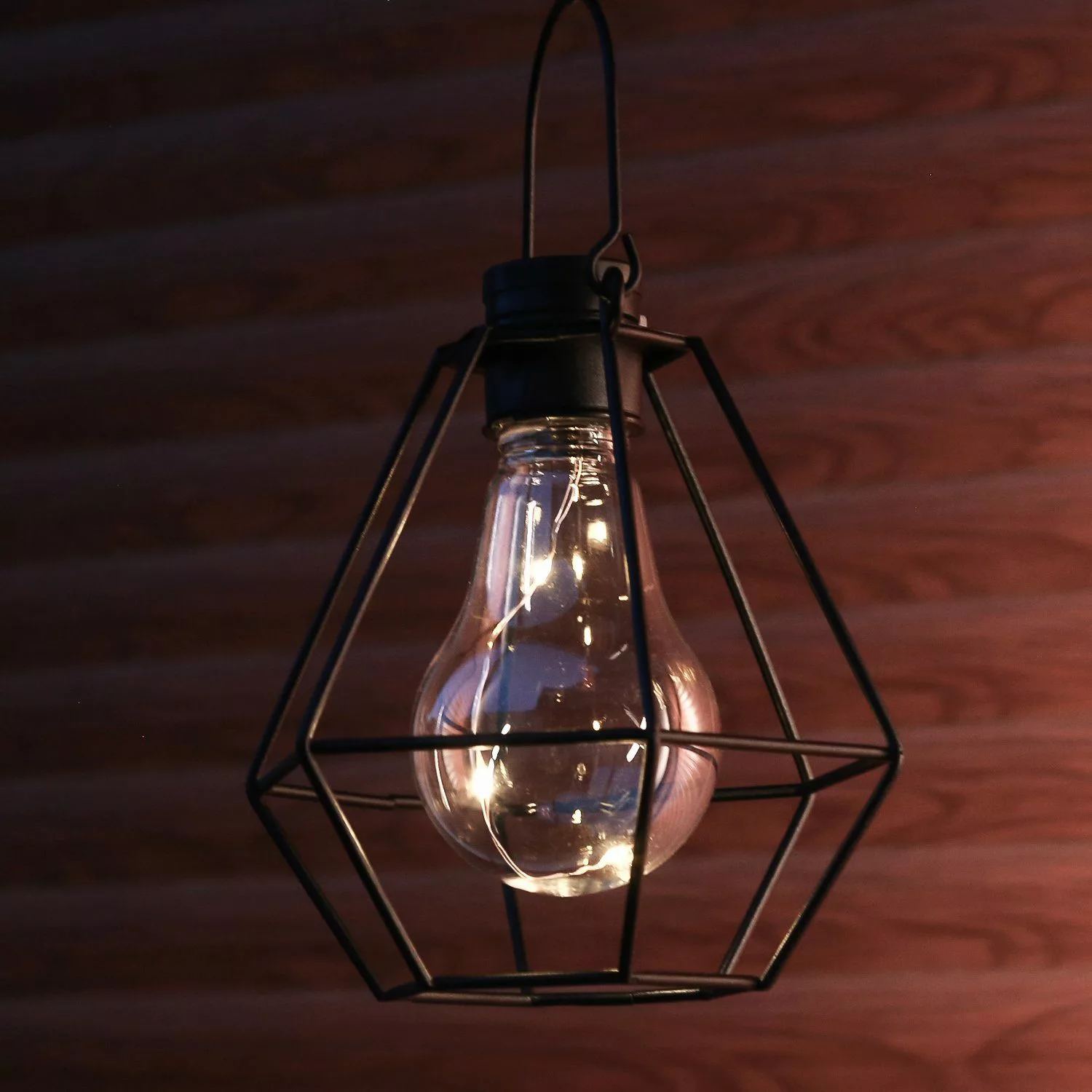 MARELIDA Hängeleuchte LED Solar Hängeleuchte eckig günstig online kaufen