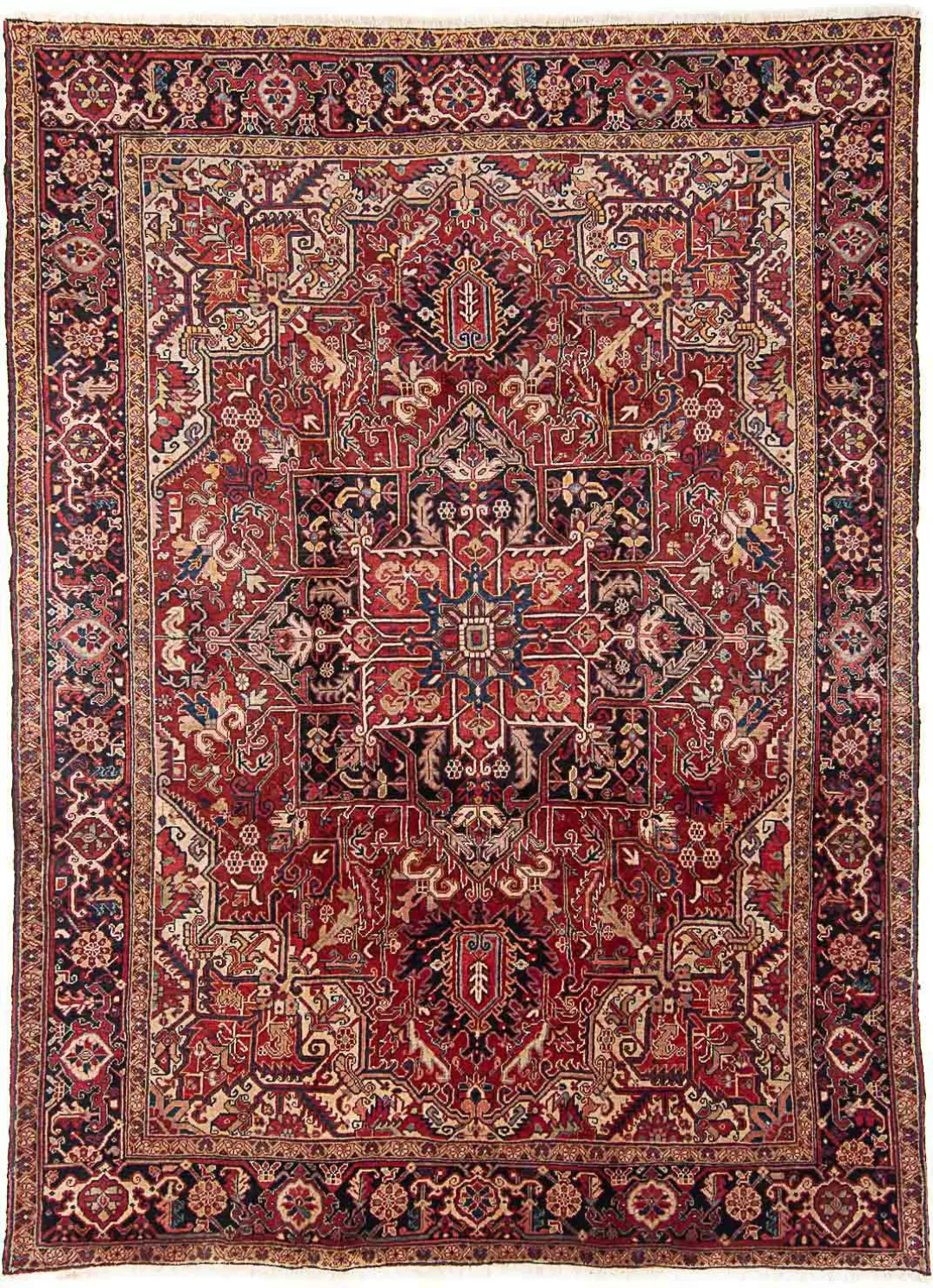 morgenland Wollteppich »Bidjar Medaillon 220 x 153 cm«, rechteckig, 15 mm H günstig online kaufen