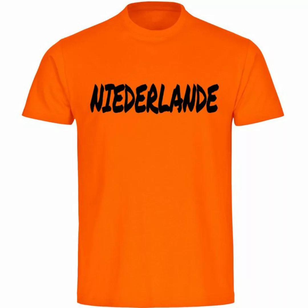 multifanshop T-Shirt Herren Niederlande - Textmarker - Männer günstig online kaufen