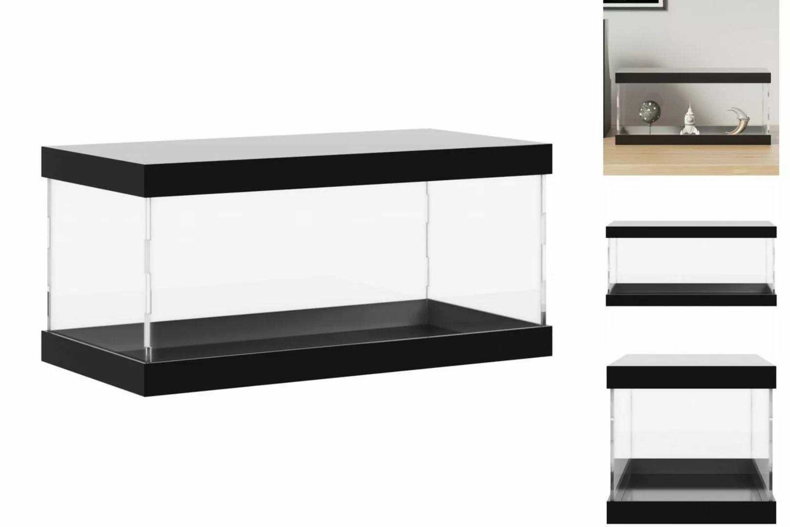 vidaXL Vitrine Vitrine Transparent 30x15x14 cm Acryl günstig online kaufen