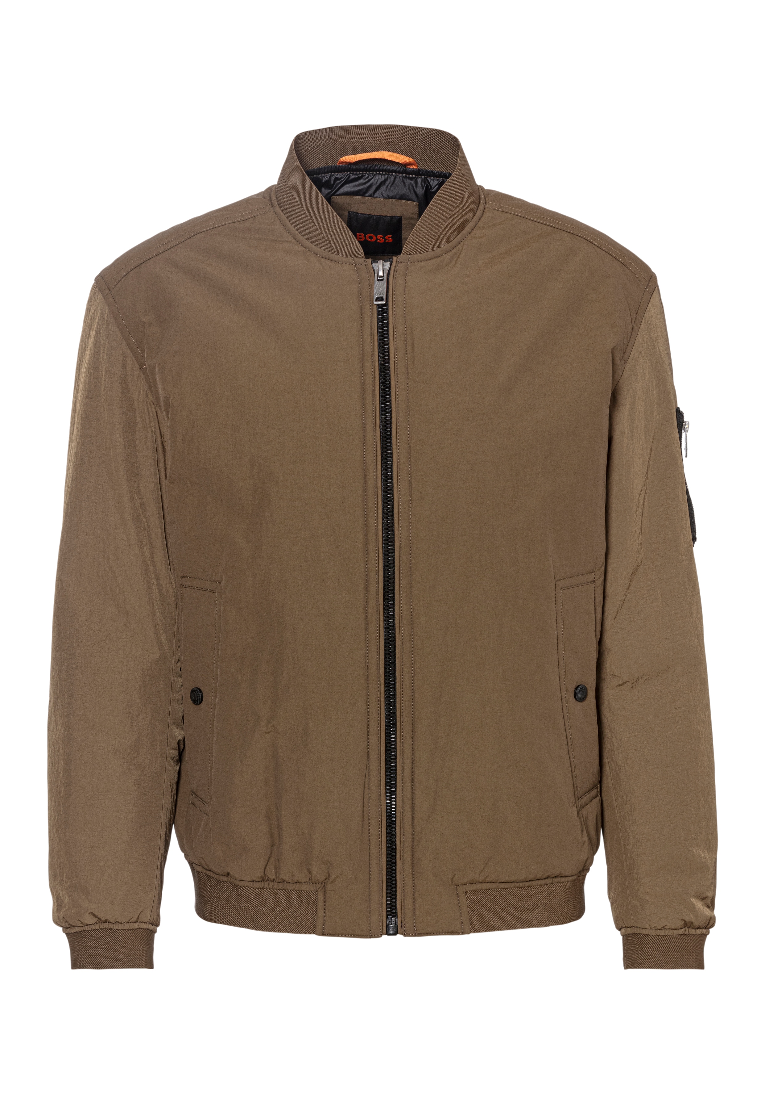 BOSS ORANGE Outdoorjacke "Obright", mit Reißverschlusstasche am Ärmel günstig online kaufen