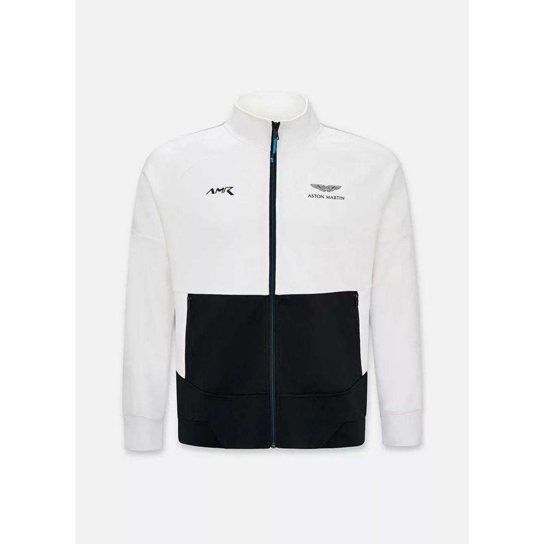 Hackett Amr Dynamic Sweatshirt Mit Reißverschluss XL White / Black günstig online kaufen