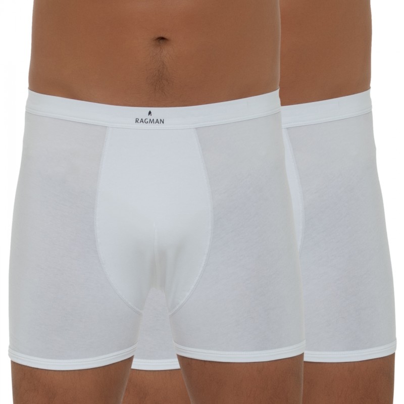 Ragman 2-er Set Shorts Weiß günstig online kaufen