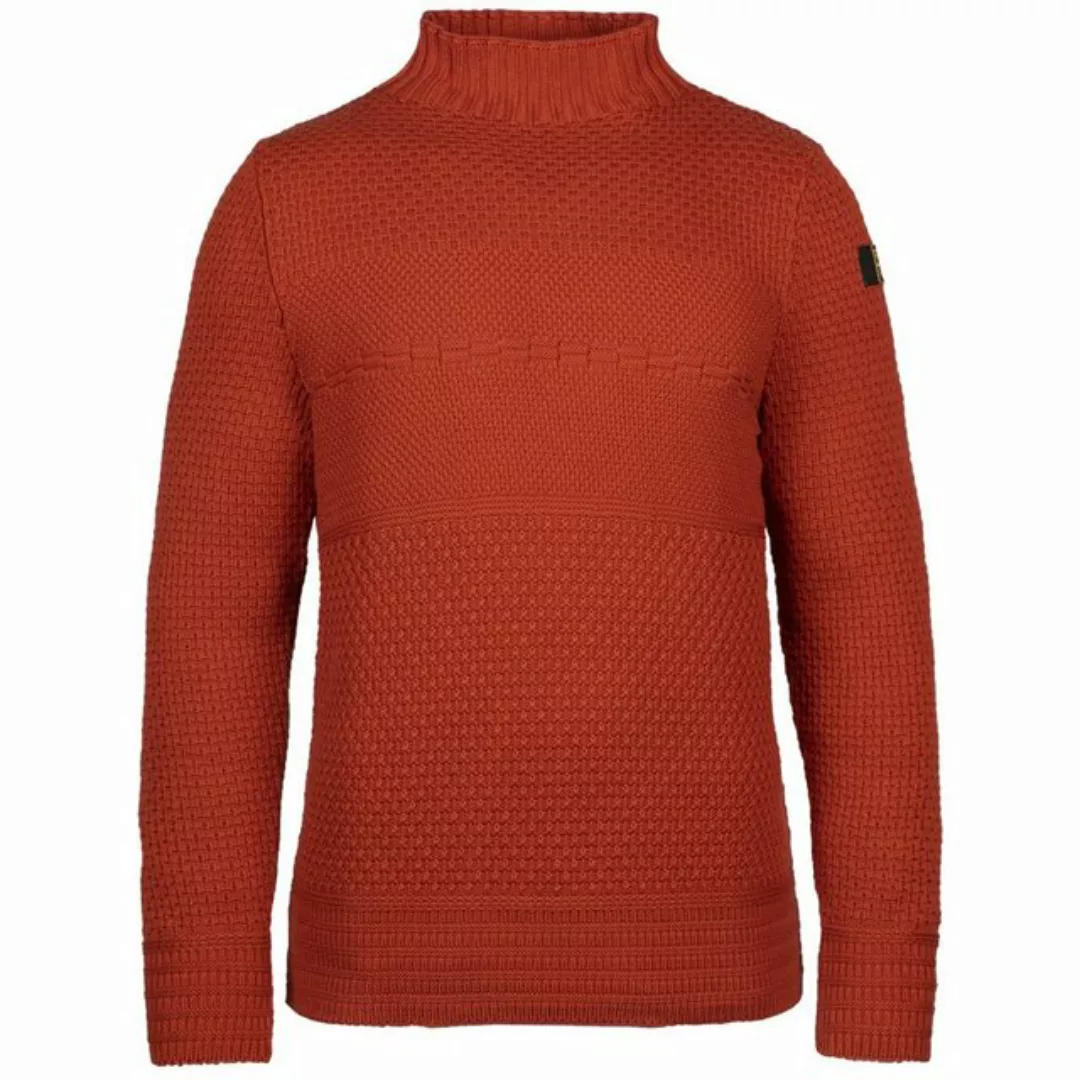 PME LEGEND Strickpullover Mock neck cotton structure knit günstig online kaufen