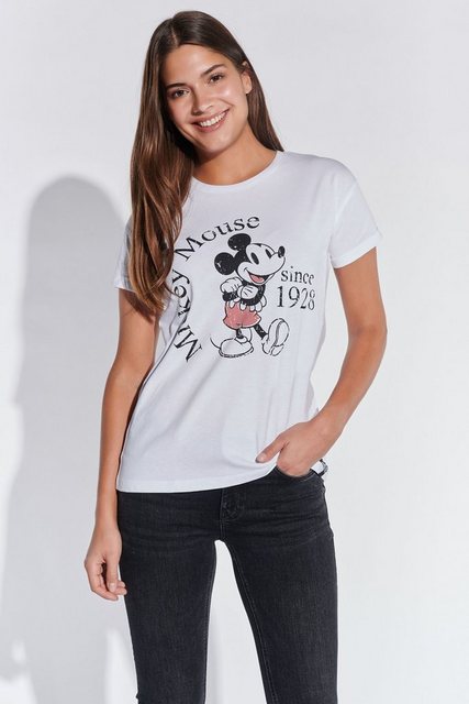 COURSE Kurzarmshirt Mickey Mouse Retro-Look (1-tlg) günstig online kaufen