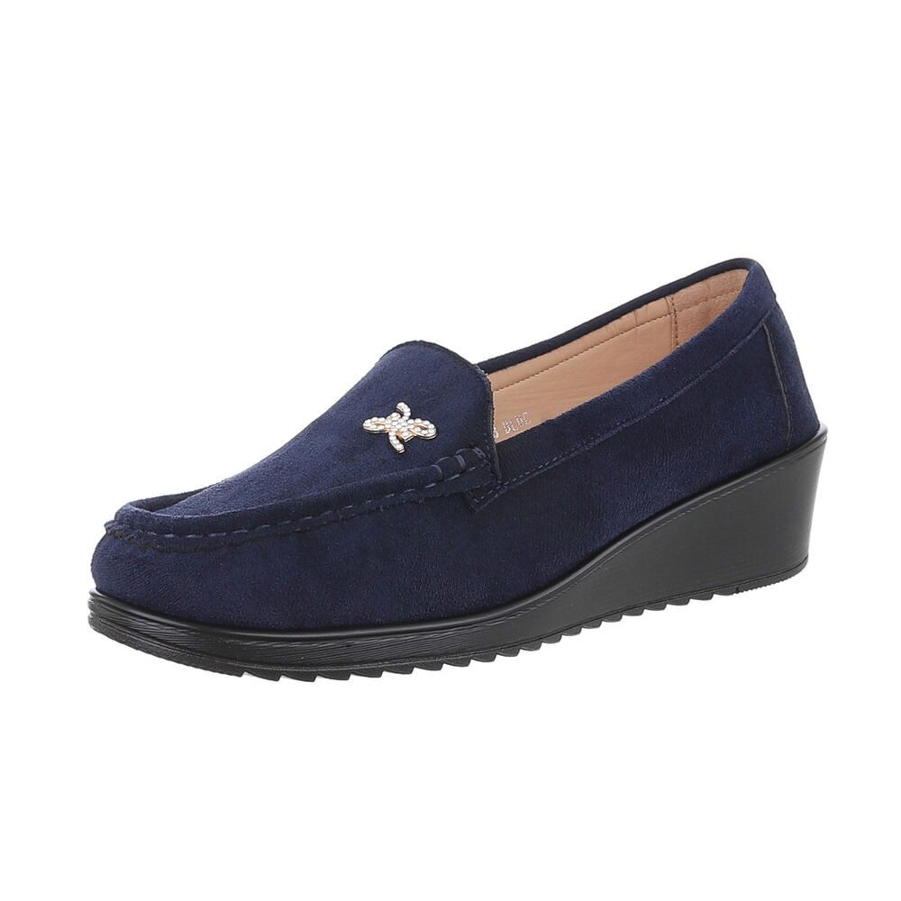 Ital-Design Damen Mokassins Freizeit Slipper (87214385) günstig online kaufen