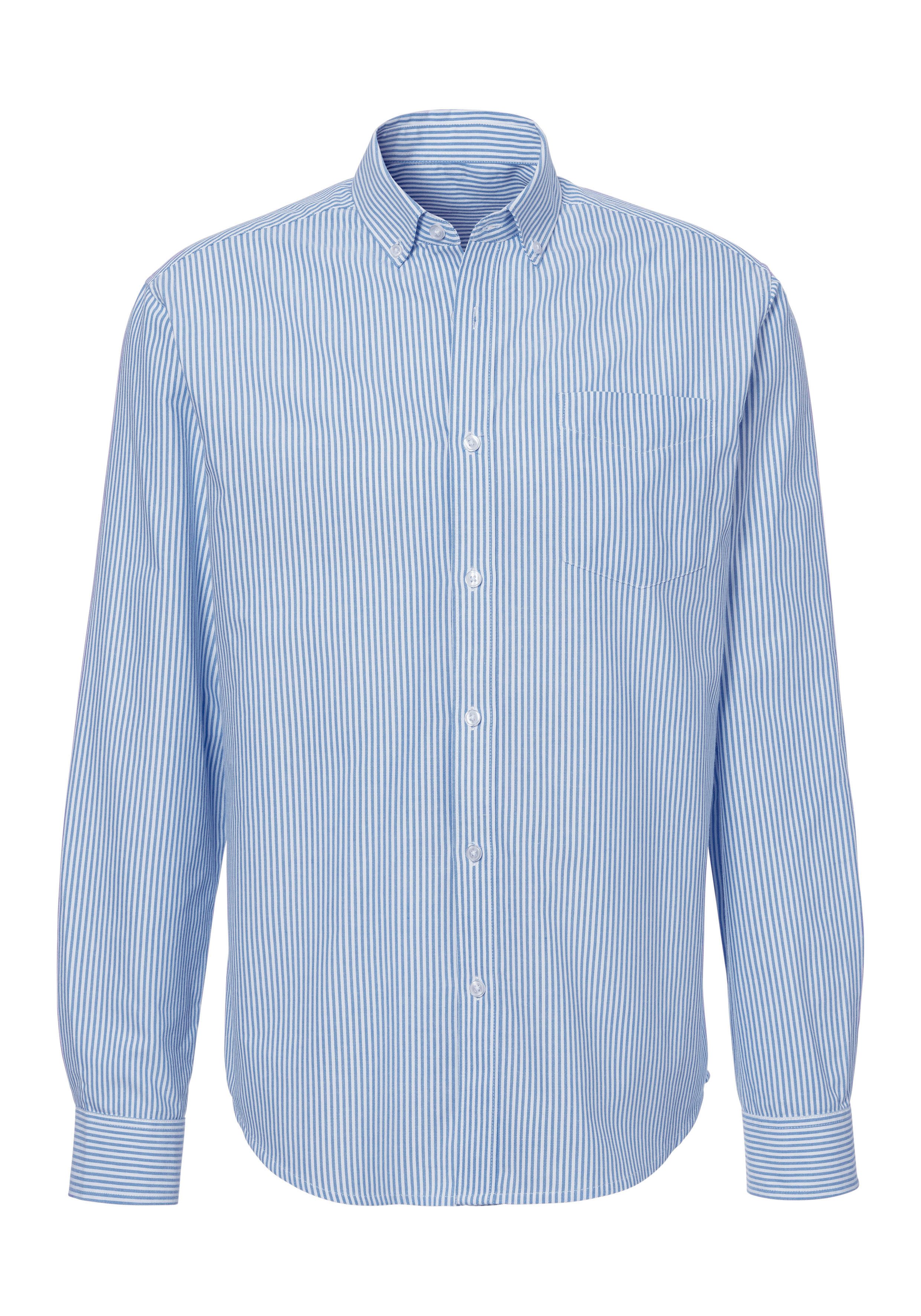 H.I.S Langarmhemd Regular-fit Oxfordhemd langarm mit günstig online kaufen