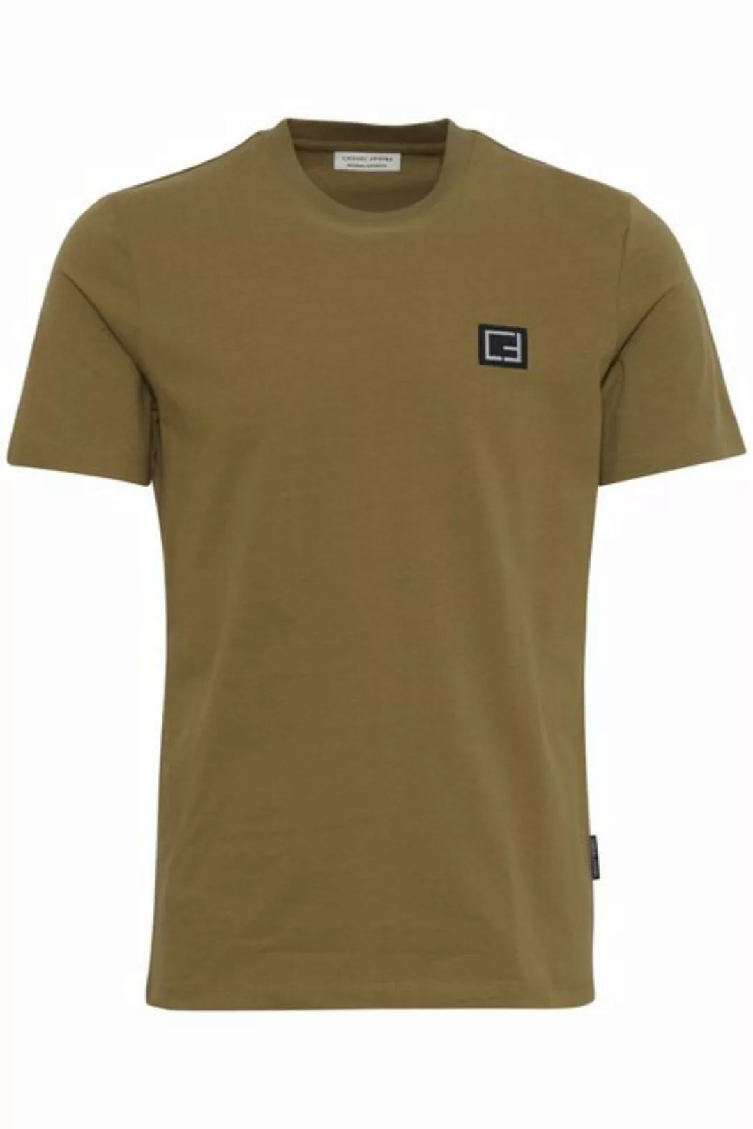 Casual Friday T-Shirt CFTHOR tee with logo badge modisches T-Shirt günstig online kaufen