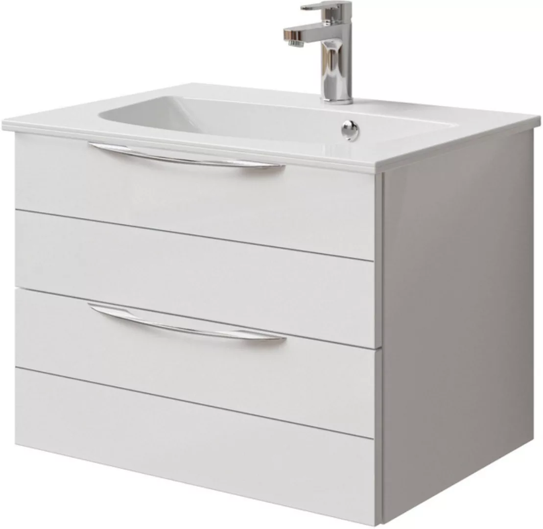 Saphir Waschtisch »Serie 6025 Mineralmarmor-Waschtisch mit Unterschrank, 67 günstig online kaufen