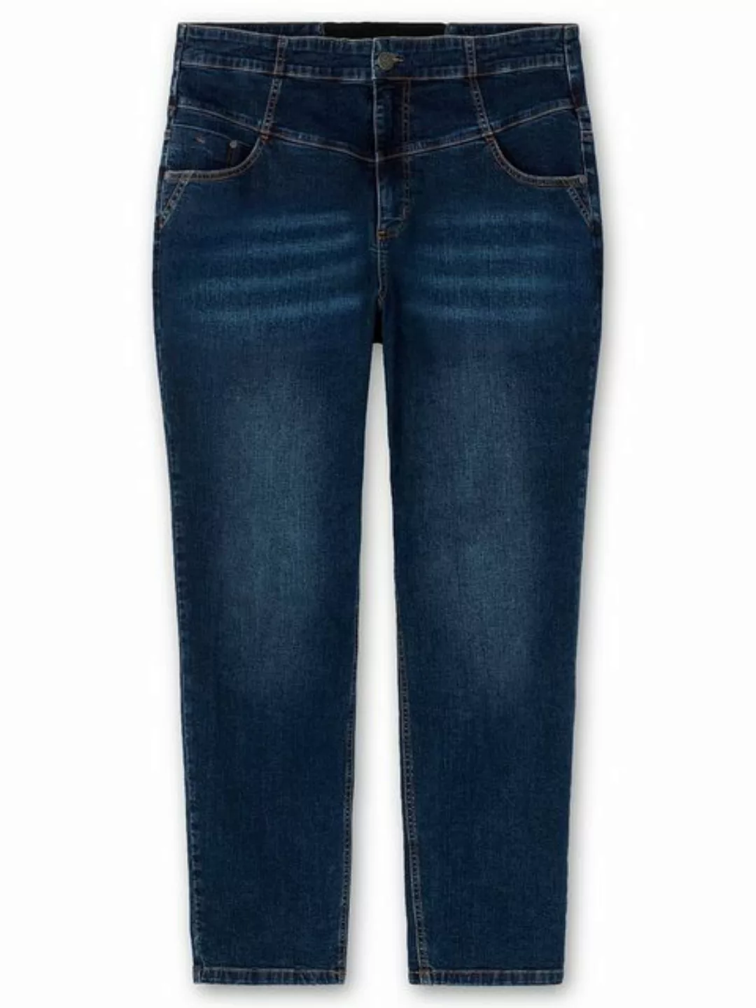 Sheego Stretch-Jeans "Große Größen", mit breitem High-Waist-Bund günstig online kaufen