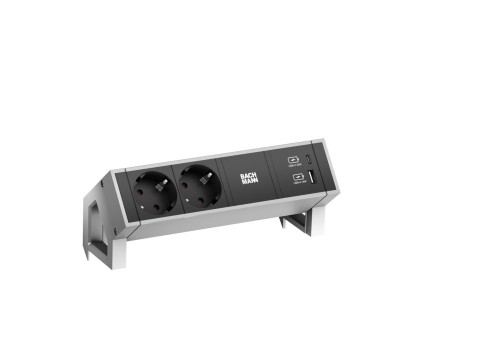 Bachmann Steckdosenleiste DESK2 2xCEE7/3 1xUSB 902.901 - 902901 günstig online kaufen