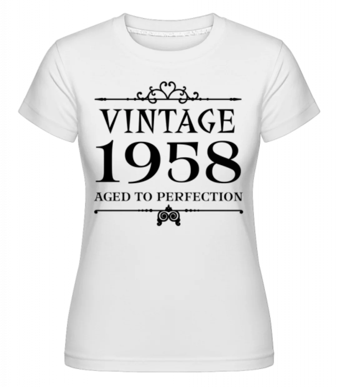 Vintage 1958 Perfection · Shirtinator Frauen T-Shirt günstig online kaufen