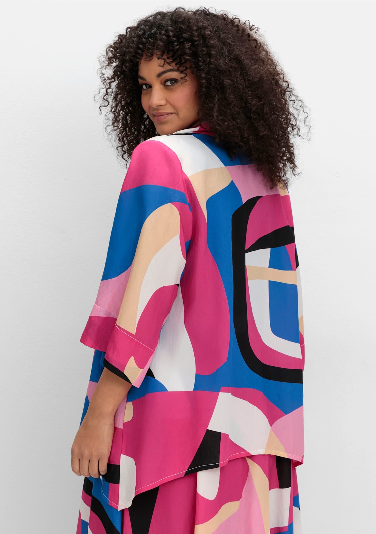 Sheego Blusenponcho günstig online kaufen