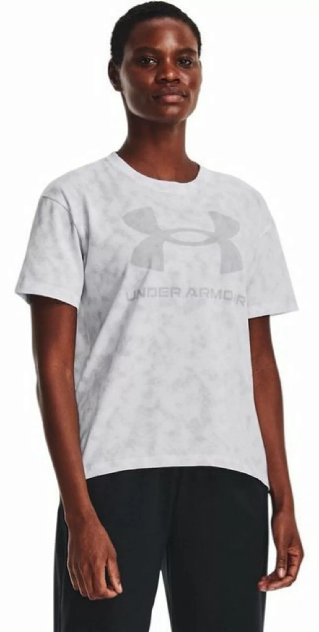 Under Armour® T-Shirt Heavyweight Kurzarm-Oberteil mit Logodruck günstig online kaufen