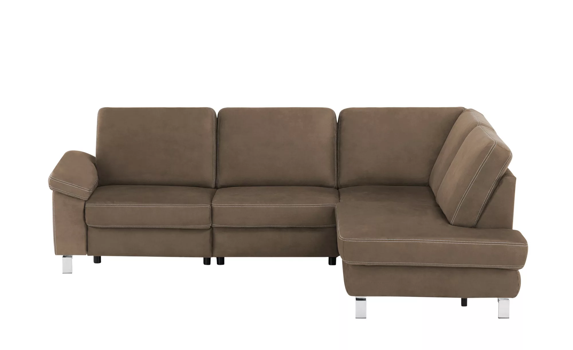 Max Schelling Ecksofa  Maximum Plus - braun - 89 cm - Polstermöbel > Sofas günstig online kaufen