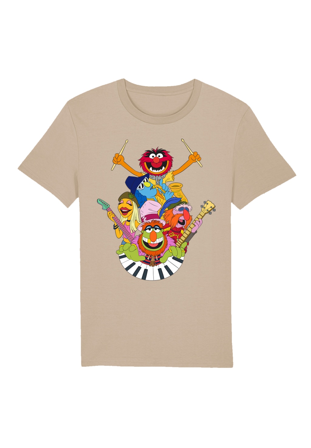 F4NT4STIC T-Shirt "Disney Muppets Dr. Teeth and The Electric Mayhem", Premi günstig online kaufen