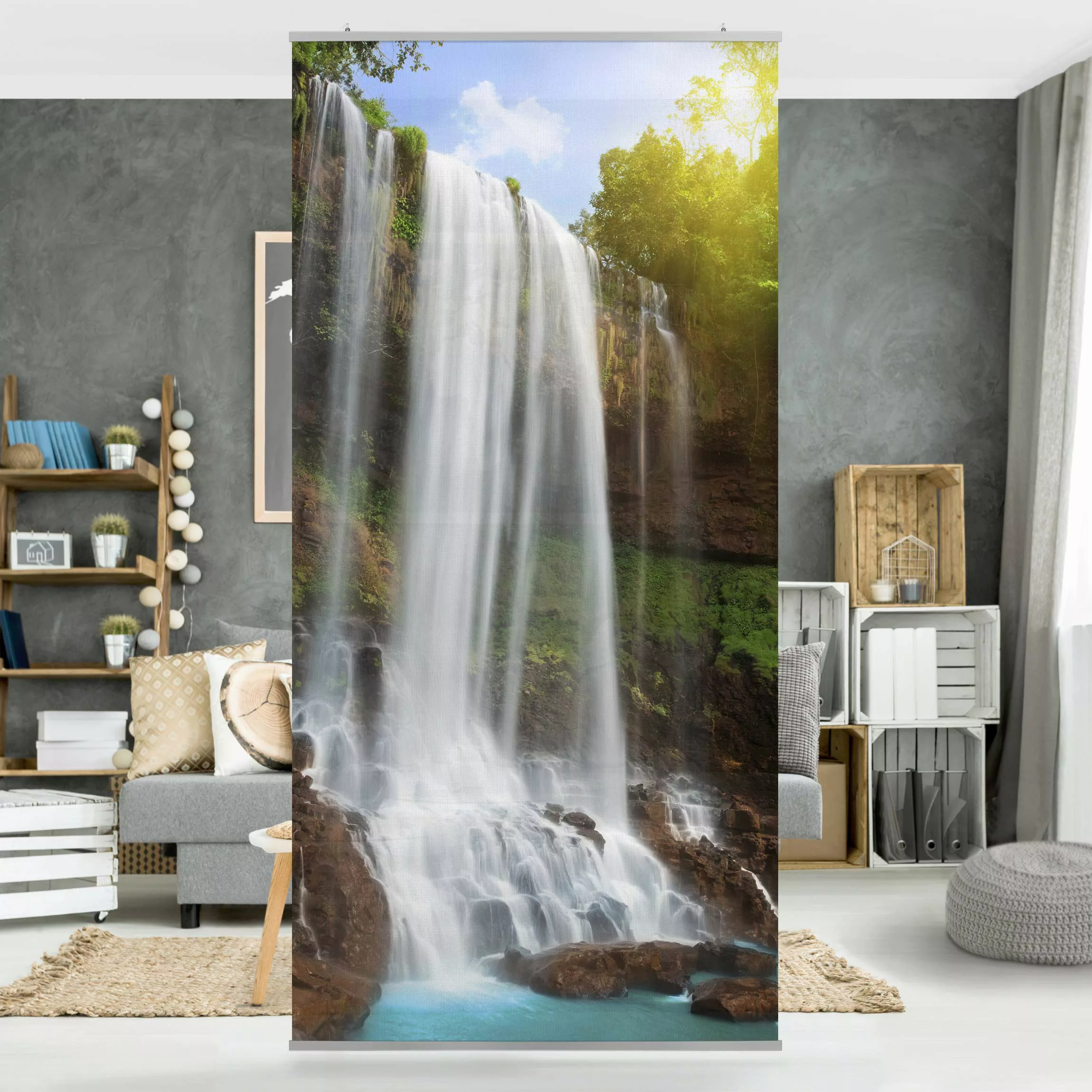 Raumteiler Natur & Landschaften Waterfalls günstig online kaufen