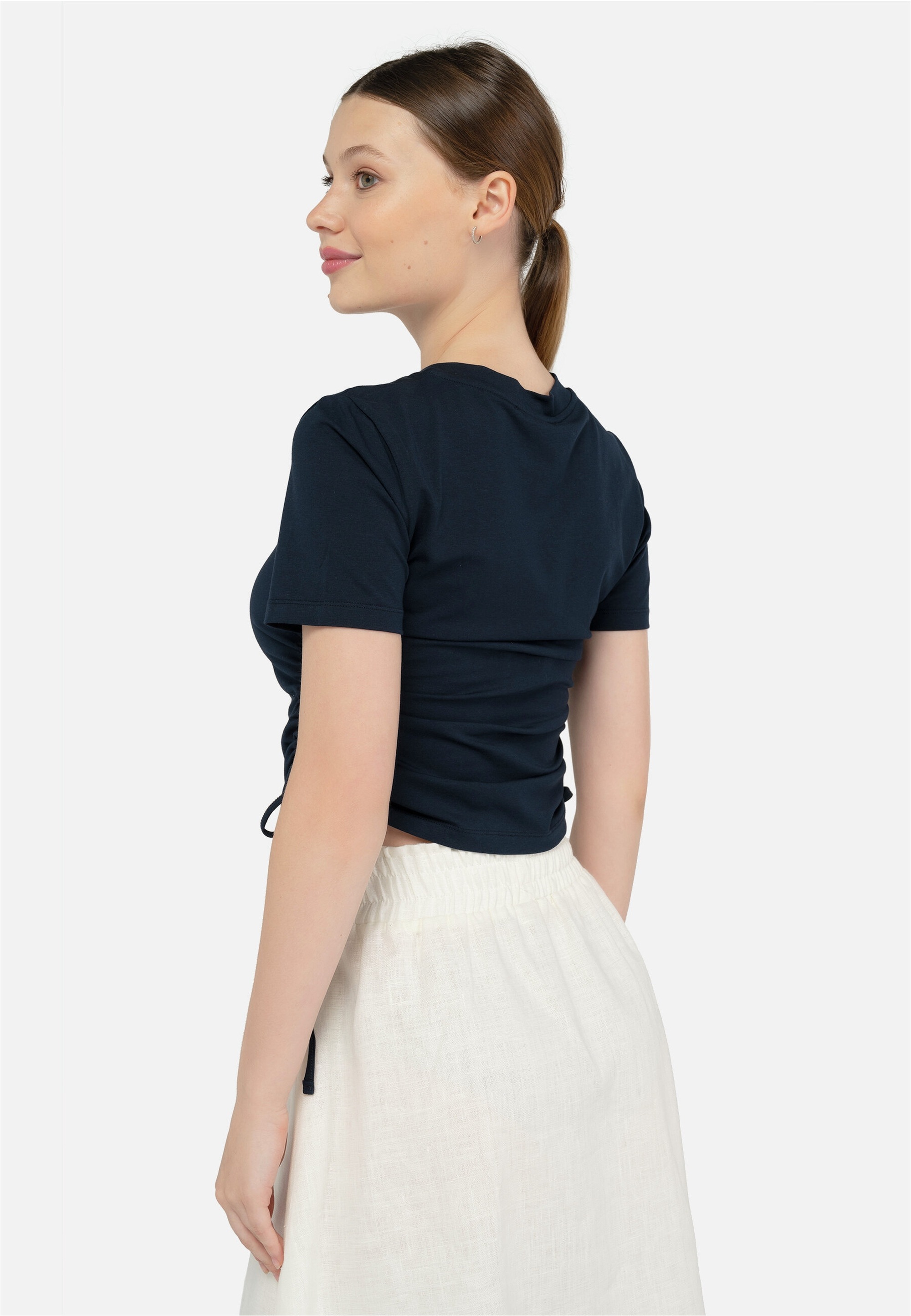 freshlions T-Shirt "Emily", (1 tlg.), mit praktischen Bindebändern günstig online kaufen