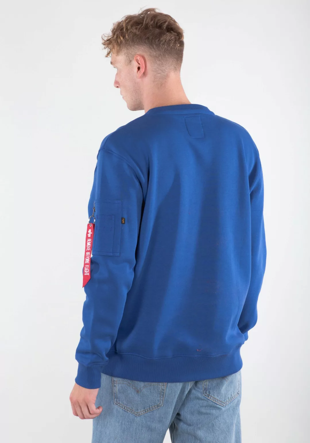 Alpha Industries Sweater "Alpha Industries Men - Sweatshirts NASA Reflectiv günstig online kaufen