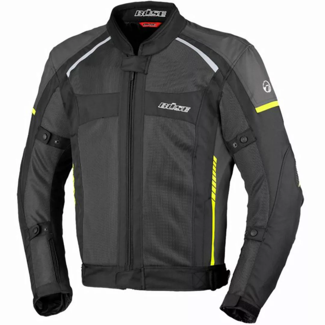 Büse Motorradjacke Büse Santerno Textiljacke schwarz Herren 5XL günstig online kaufen